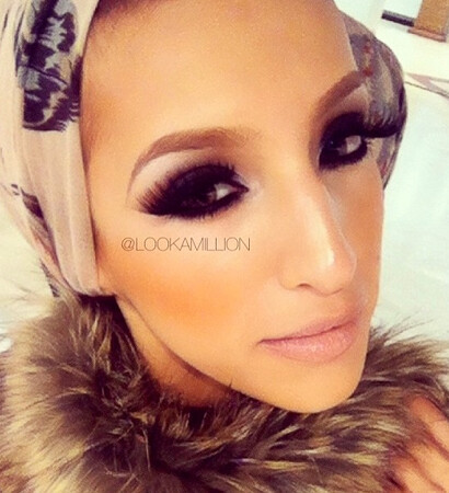 sexiest smokey eye, nude lips and love it