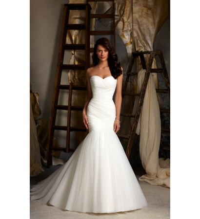 wedding dress, mermaid and bridal gown