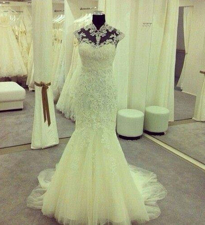 cool, dress and wedding dress