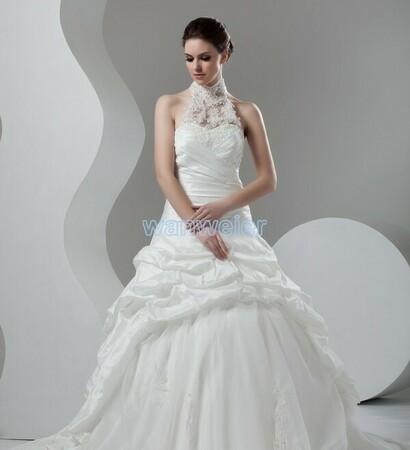 wedding dress and en