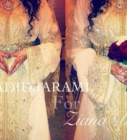 dress, flowers and henna