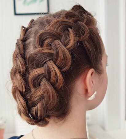 elegant, beautiful and hairstyles