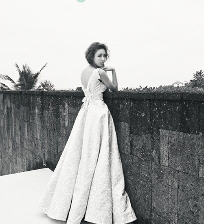 instyle weddings, lee da hee and 2014.04