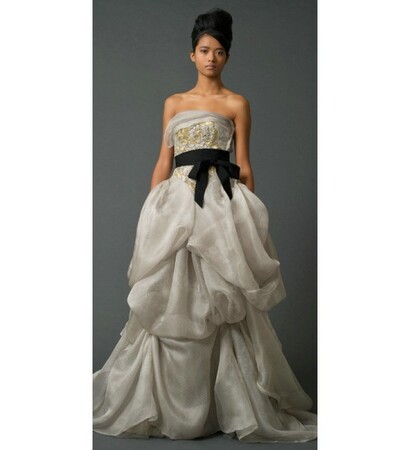 bridal gown, ball gown and Vera Wang