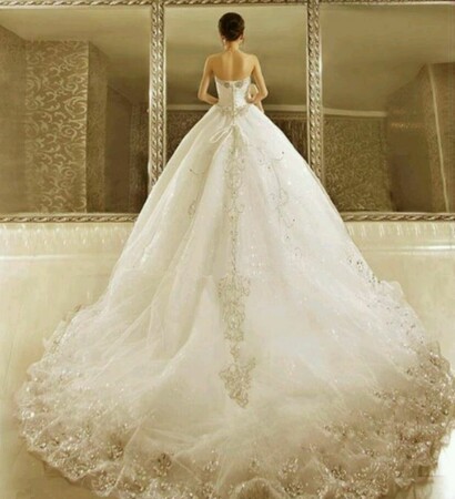 white, Blanc and wedding dress