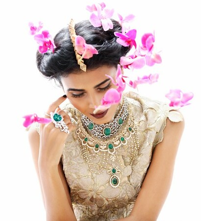 gold, bride and frida kahlo