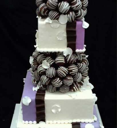 wedding cake and en