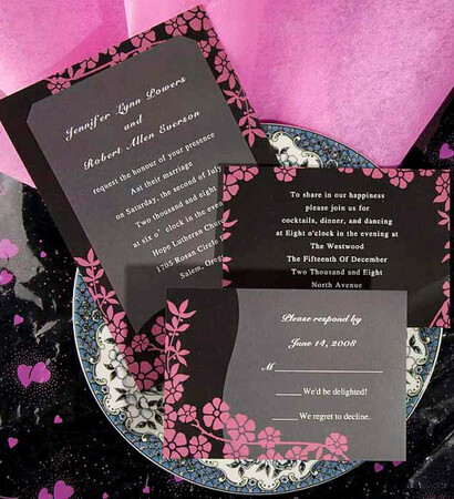 silver, rsvp card and spring