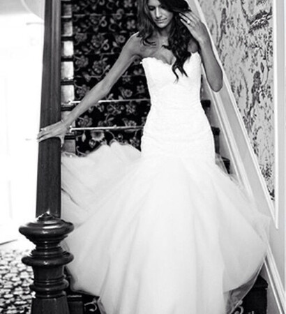 dress, black and white