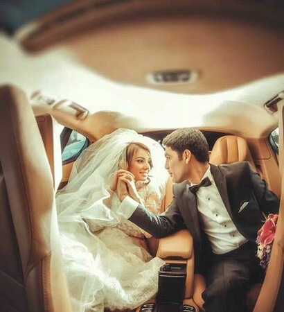 baku, azerbaijan and wedding dress