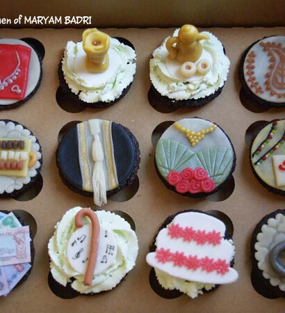 chocolate, butter cream and cupcakes