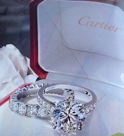 engaged, luxury and cartier