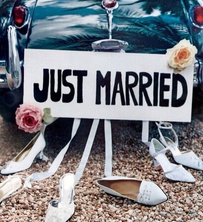 husband, bride and lovely