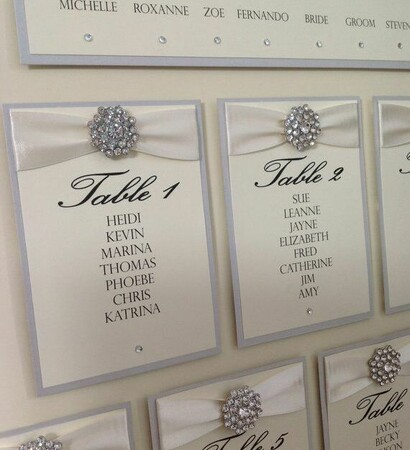silver, reception and seating