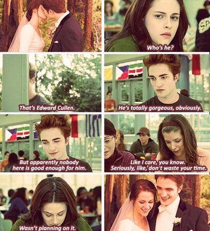 bella and edward, twilight and vampire