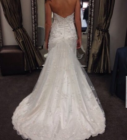 beautiful, weddingdress and tanned