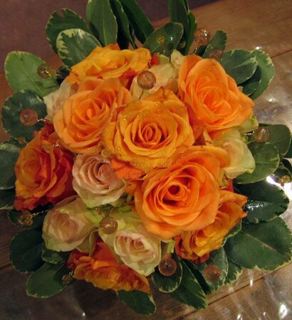 orange flowers, çiçek and زهور