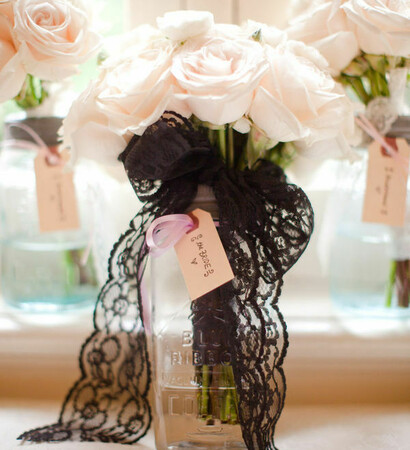 black, lace and romantic