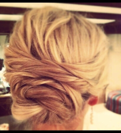 updo, pretty hairstyle and hair up-do bridal wedding