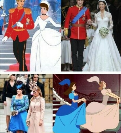 fairytale, kate & wills and funny