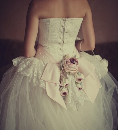bride, wedding dress and florence