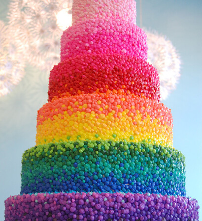 shine, rainbow and bakery