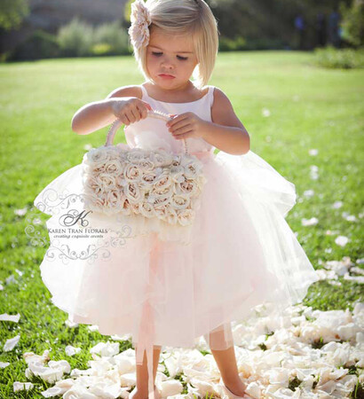 flower girl, flowers and floral