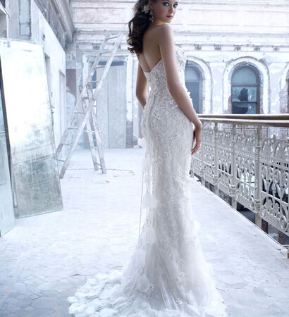 fashion, dress and white