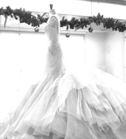 dress, wedding gown and gown