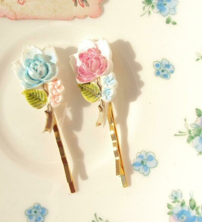 pretty, bridal and roses