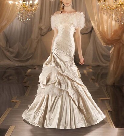 wedding dress, bridal fashion and fashion