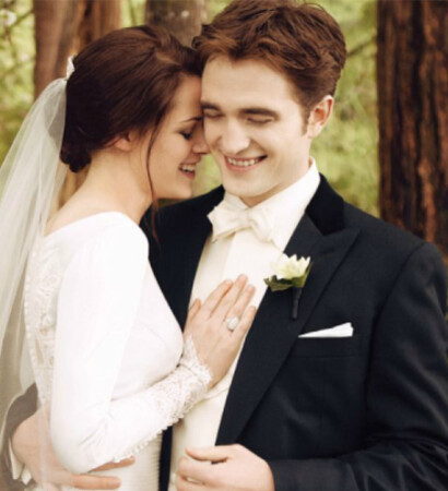 kristen stewart, robert pattinson and dress
