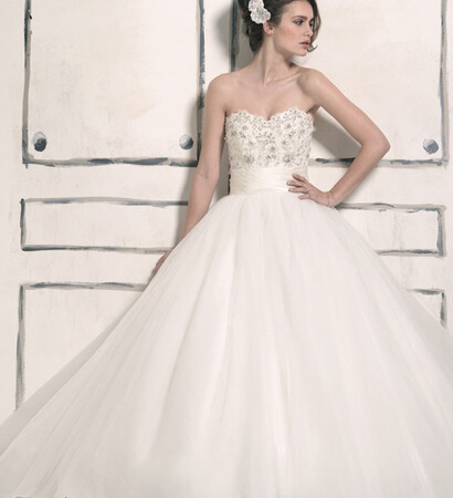 white, luxurious and dresses