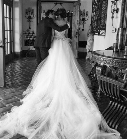 dress, black and white and man