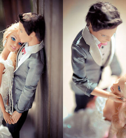 photography, barbie and ken