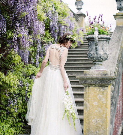 gowns, pretty and lavander