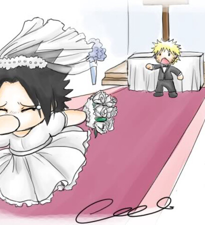 wedding fail, narusasu and naruto