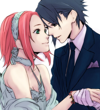 sasuke, love and sakura