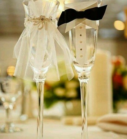 love, groom and glassy