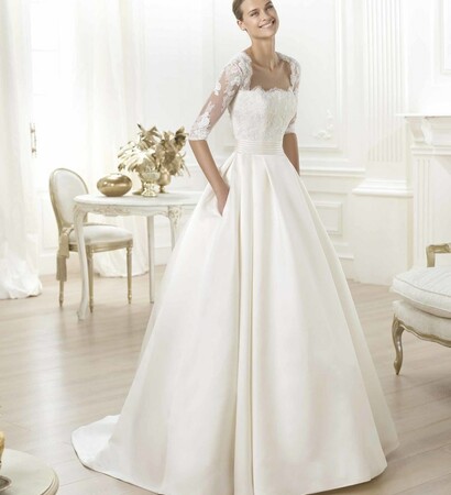 wedding dress and en