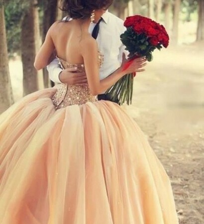 beautiful, tulle and fashion gold