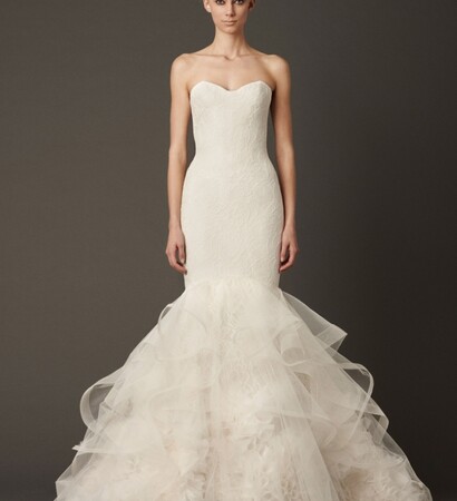 dress, beautiful and Vera Wang