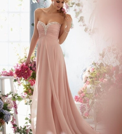 rose, dress and bling