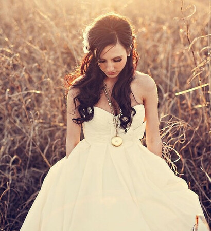 beautiful, wedding dress and sunshine