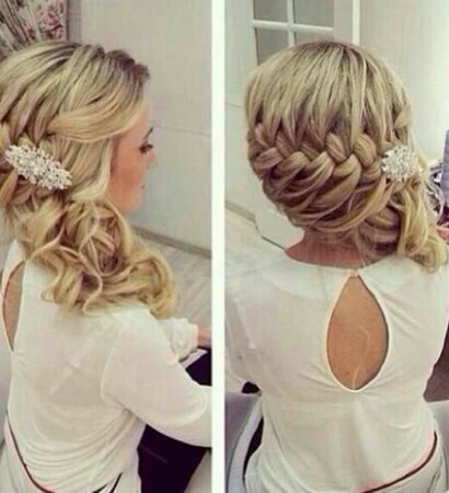 bridal, hair style and hair