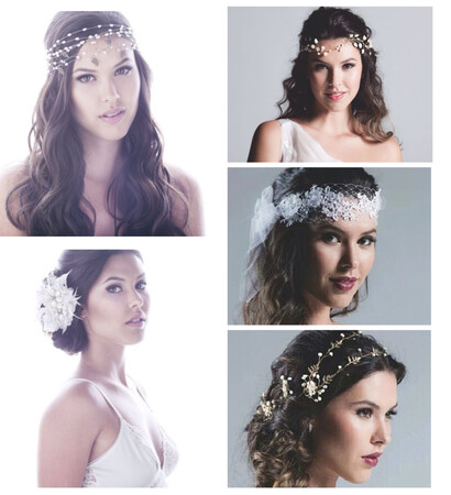 bohemian, hairaccessories and bride