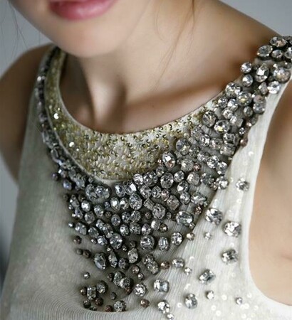 perles, wedding dress and dress