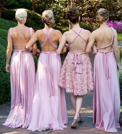 fashion, makeup and bridesmaids