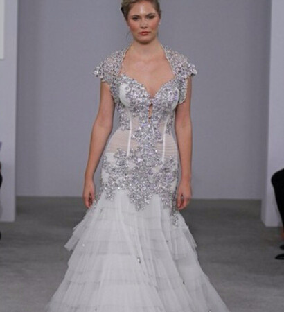 pnina tornai, diamonds and dress