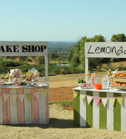 lemonade, candy and vintage